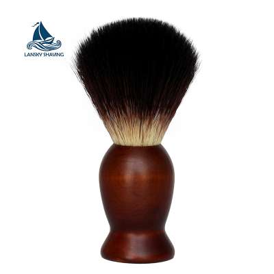 wholesale synthetic hair wooden bamboo shaving brush