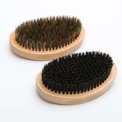 Curved Handle Boar Beard brush wholesales